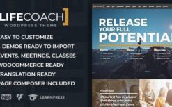 Life Coach v3.0.0 WordPress Theme