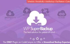 Super Backup & Clone v2.4 Migrate for WordPress