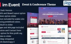 imEvent v3.4.0 Event & Conference WordPress Theme