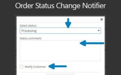 WooCommerce Order Status Change Notifier v1.1.0