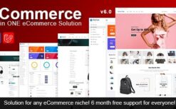 * eCommerce (v6.0) Advanced online store solution