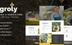 Agroly (v1.0) Organic & amp Agriculture Food WordPress Theme