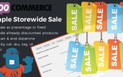 WooCommerce Simple Storewide Sale v1.1.5