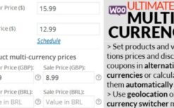 WooCommerce Ultimate Multi Currency Suite v1.12.1