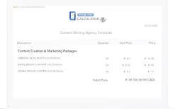 Stylish Cost Calculator Premium v5.7.9