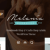 Melania (v2.13.0) Handmade Blog & Crafts Shop Aristic WordPress Theme