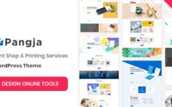 Pangja v1.5.0 WordPress Printing and Printing Shop