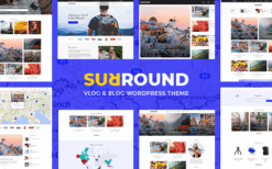 Surround v1.5 Vlog & Blog WordPress Theme
