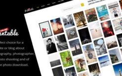 Paintable (v2.6) Photography and Blog / Photos Download WordPress Theme