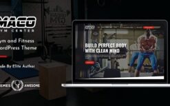 Maco v1.8 Gym and Fitness WordPress Theme