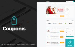 Couponis (v3.2.2) Affiliate & Submitting Coupons WordPress Theme