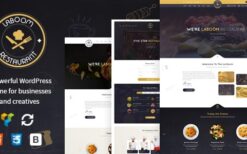 La Boom v2.7 Food & Restaurant Bistro WordPress Theme
