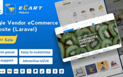 * eCart Web v5.0.2 Ecommerce/Store Full Website (Retail)