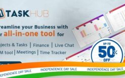 Taskhub v3.0.2 Project Management, Finance, CRM Tool