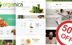 Organica v1.6.1 – Organic, Beauty, Natural Cosmetics, Food, Farm and Eco WPTheme