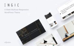 Engic (v2.4.1) A Sleek Multiuse Responsive WordPress Theme