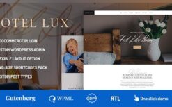 Hotel Lux (v1.3.3) Resort & SPA WordPress Theme