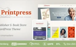 Printpress v1.1.9 Book Publishing WordPress Theme
