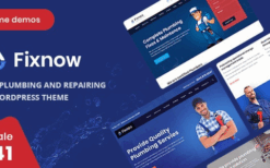 Fixnow (v2.3) A Perfect Plumbing WordPress Theme