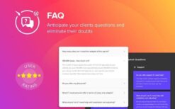 Elfsight Accordion FAQ v1.4.1 WordPress Plugin