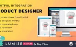 Printful Integration v2.0 Addon for Lumise Product Designer