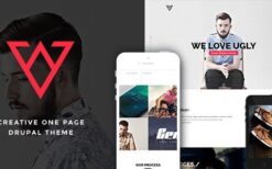 Viska (v1.9.1) Creative One Page WordPress Theme