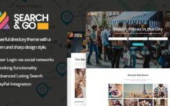 Search & Go v.2.8 Modern & Smart Directory Theme