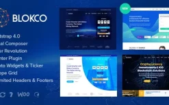 Blokco v.2.4 – Cryptocurrency WordPress Theme