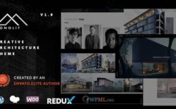 Monolit (v2.1.1) Responsive Architecture WordPress Theme