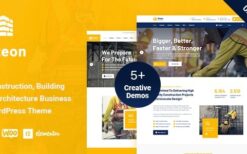 Eteon (v1.0.6) Construction And Building WordPress Theme