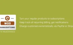Subscriptio (v3.0.7) WooCommerce Subscriptions
