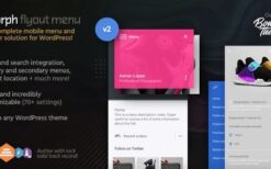 Morph v2.3 Flyout Mobile Menu Plugin for WordPress