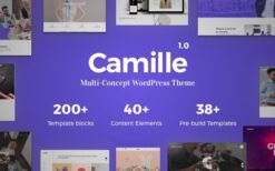 Camille (v1.7.0) Multi-Concept WordPress Theme