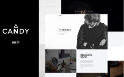 Candy (v1.3.2) One & Multi Page WP