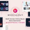 Miraculous (v2.0.9) Online Music Store WordPress Theme