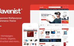 Javenist v1.3.2 Multipurpose eCommerce WordPress Theme