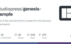 StudioPress Genesis Sample v3.4.1 WordPress Theme
