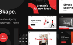 Skape (v1.0.0) Creative & Modern Agency WordPress Theme GPL