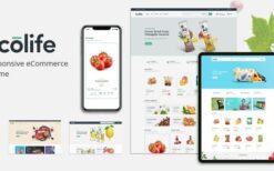 Ecolife v1.0.7 Organic WooCommerce WordPress Theme