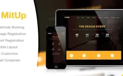 MitUp (v1.3.5) Event & Conference WordPress Theme