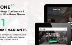 Dione v1.3.0 Conference & Event WordPress Theme