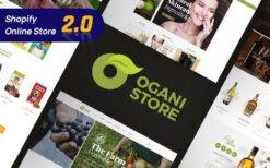 Ogani v1.3.3 Organic Food Store Theme for WooCommerce WordPress #