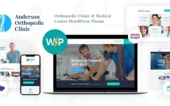 Anderson v1.4.3 Orthopedic Clinic & Medical Center WordPress Theme