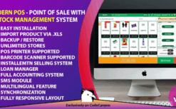 Modern POS v.3.3 – Point of Sale with Stock Management System