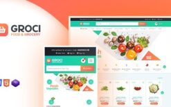 Groci v2.2.5 Organic Food and Grocery Market WordPress Theme