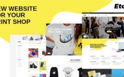 Etchy (v1.0) Print Shop WordPress Theme