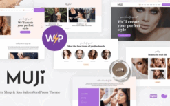 Muji (v1.2.0) Beauty Shop & Spa Salon WordPress Theme