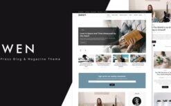 Gwen v2.0 Creative Personal WordPress Blog Theme