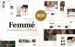 Femme (v1.3.10) An Online Magazine & Fashion Blog WordPress Theme