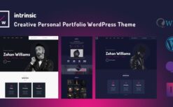 Intrinsic (v2.0.0) Creative Personal Portfolio WordPress Themes